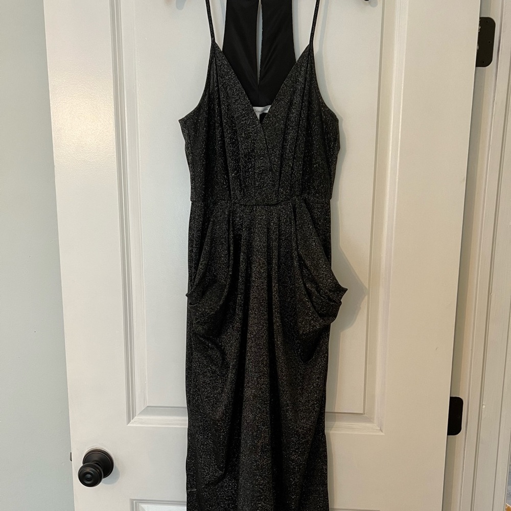 BCBG Metallic Dress